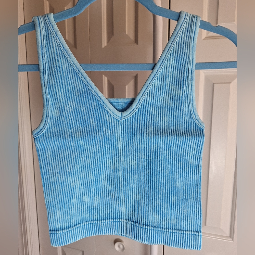 🚨  2/$25  Zenana Ribbed Reversible Bralette Top NWOT